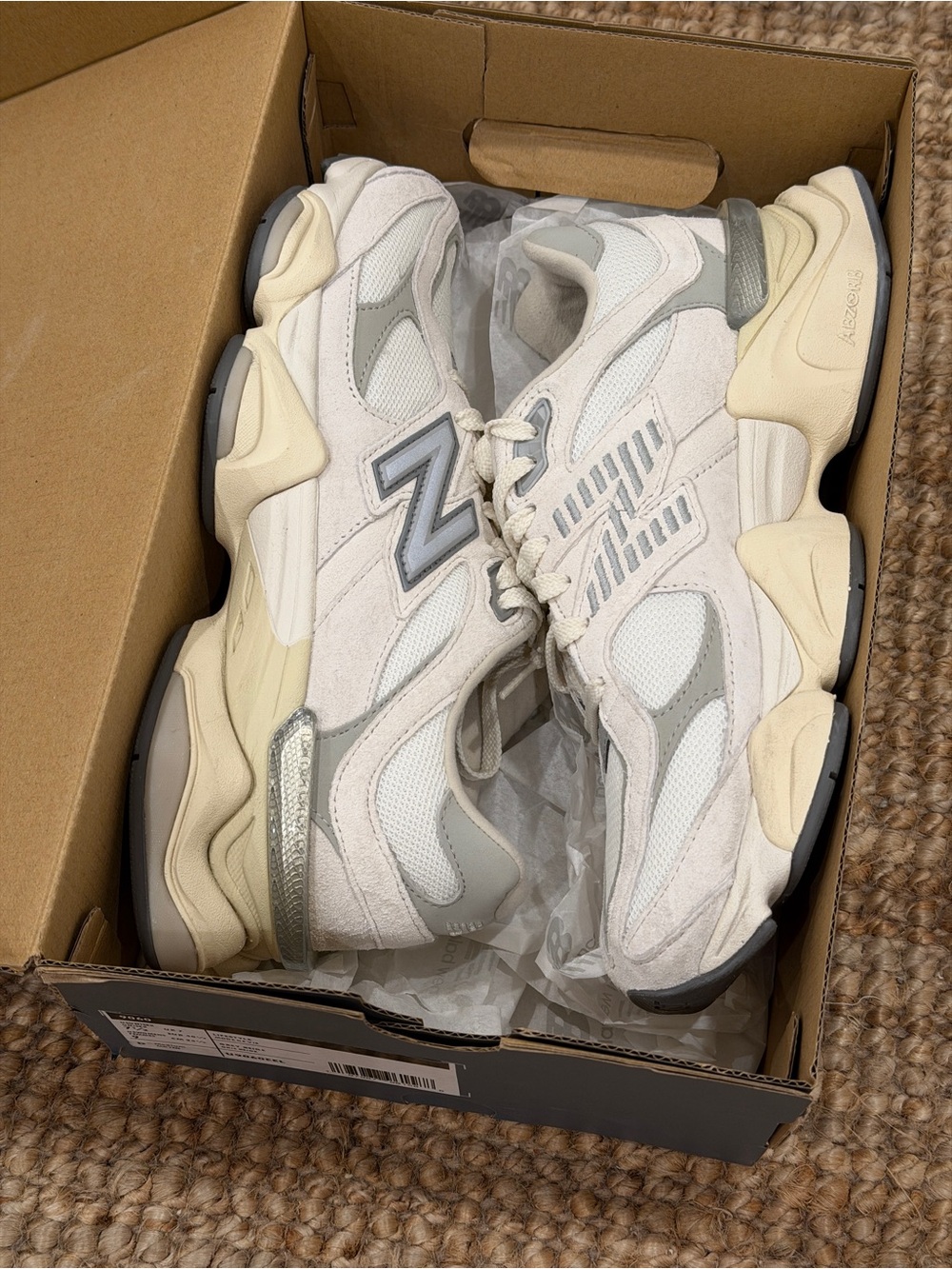 New Balance 9060 Sea Salt/Concrete Sneakers